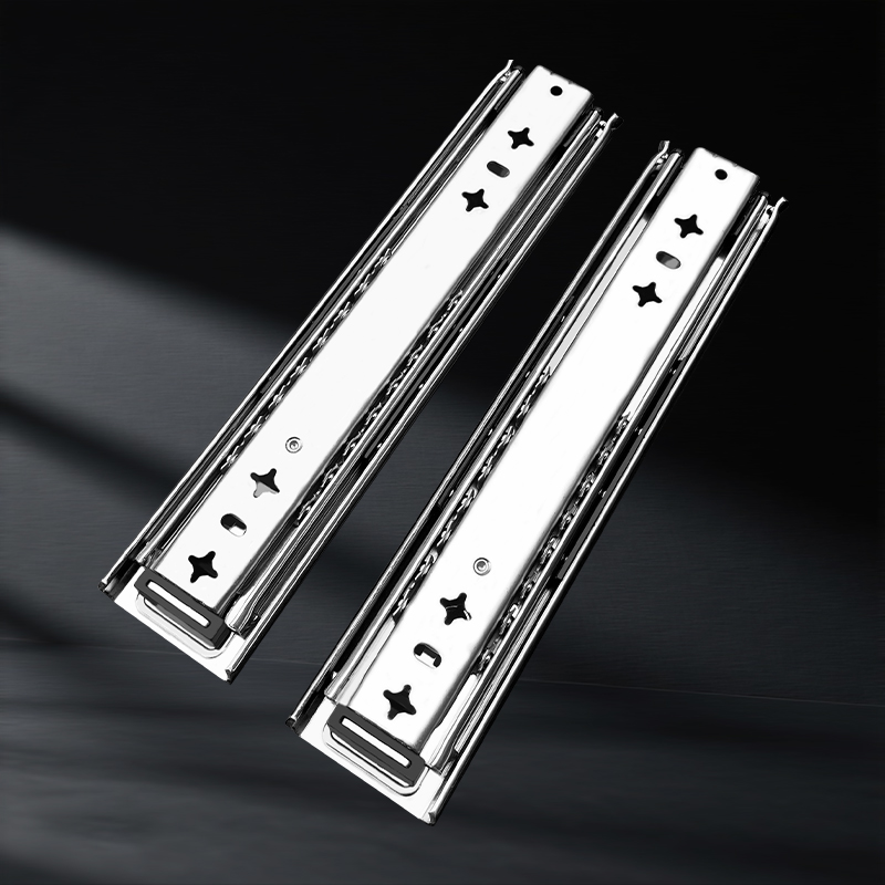 53寬重型鋼珠三節(jié)滑軌A2053